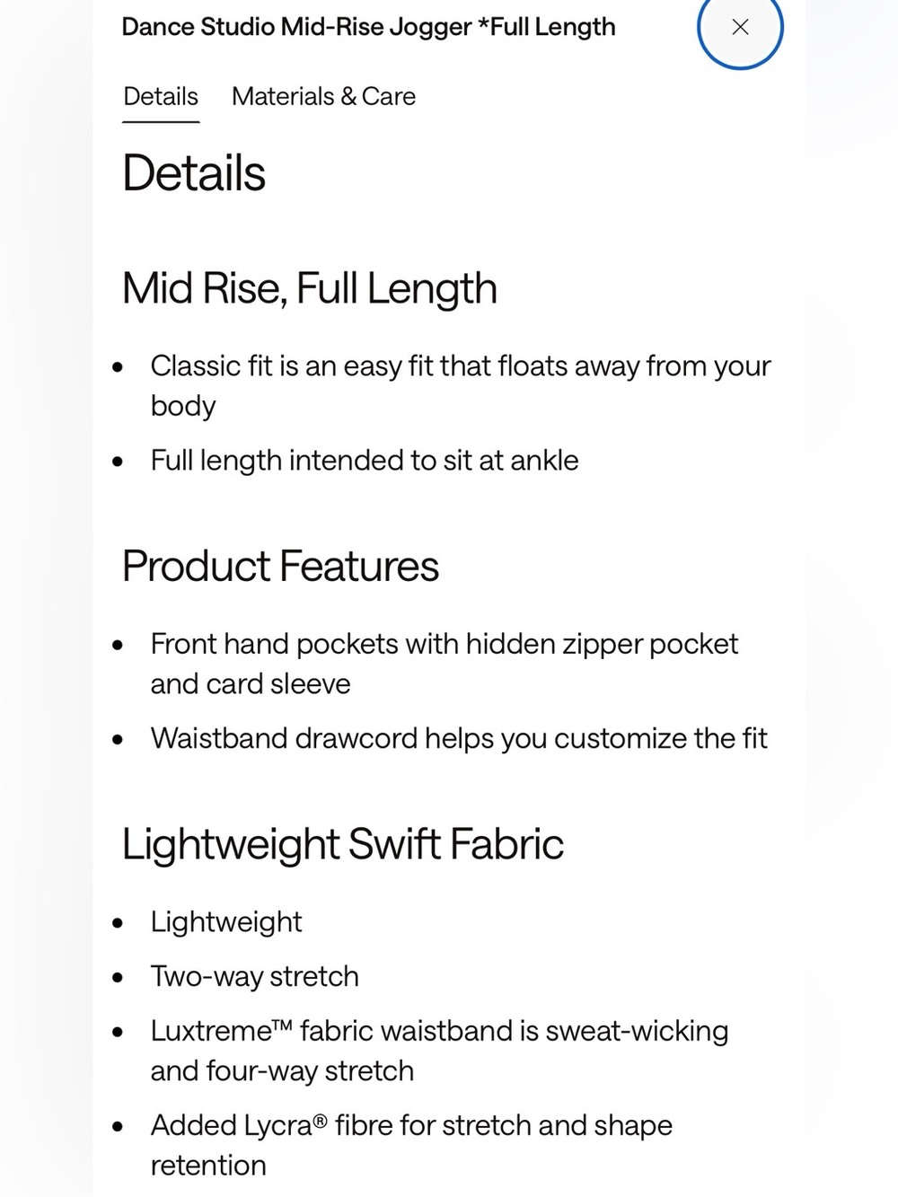 Lululemon Studio Jogger - Java - Picture 4 of 7